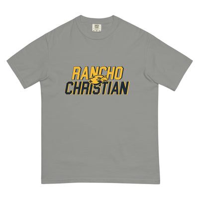 Rancho Christian High School Mens Garment-Dyed Heavyweight T-Shirt