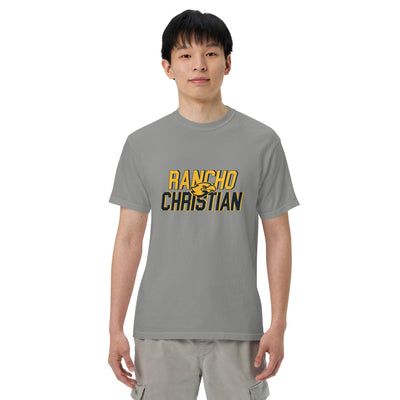 Rancho Christian High School Mens Garment-Dyed Heavyweight T-Shirt