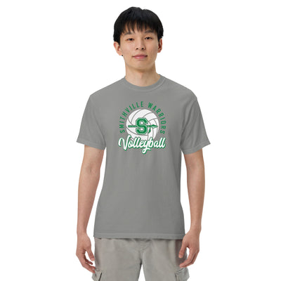 Smithville Volleyball Mens Garment-Dyed Heavyweight T-Shirt