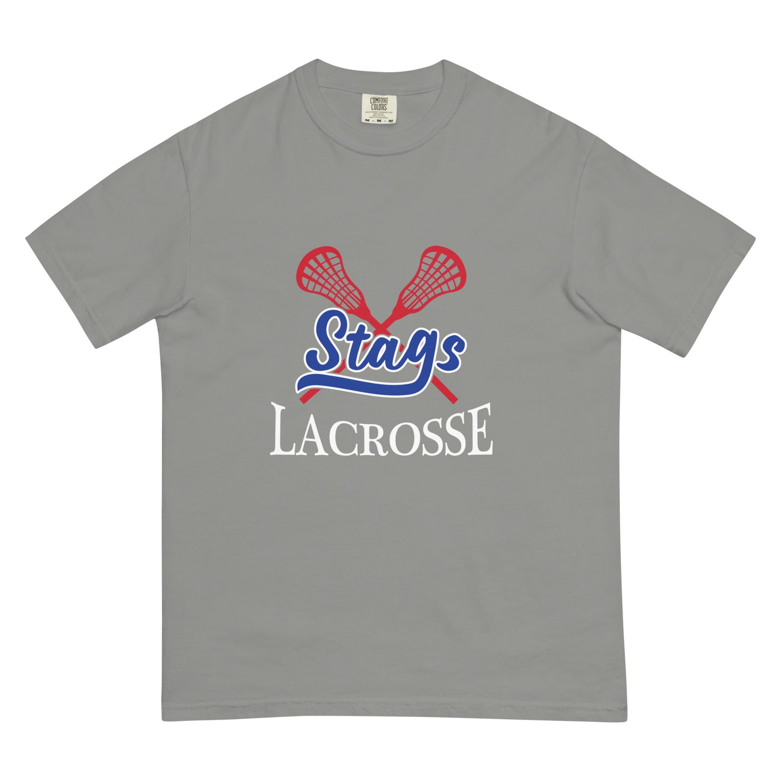 Stags Lacrosse Men’s garment-dyed heavyweight t-shirt