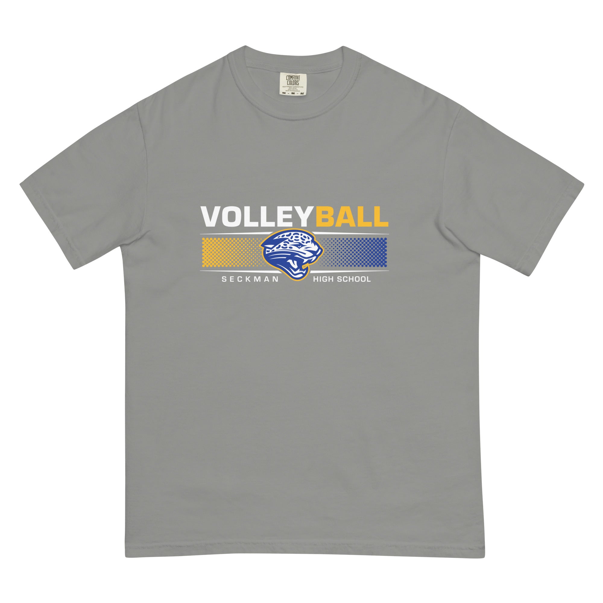 Seckman Volleyball Men’s garment-dyed heavyweight t-shirt