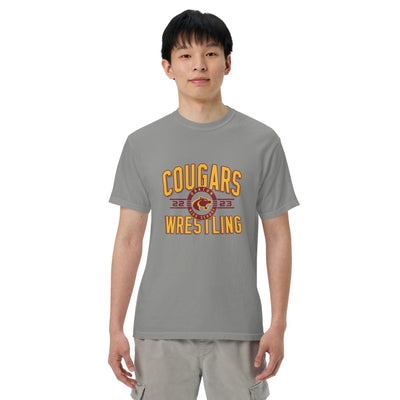 Oakton Wrestling Men’s garment-dyed heavyweight t-shirt