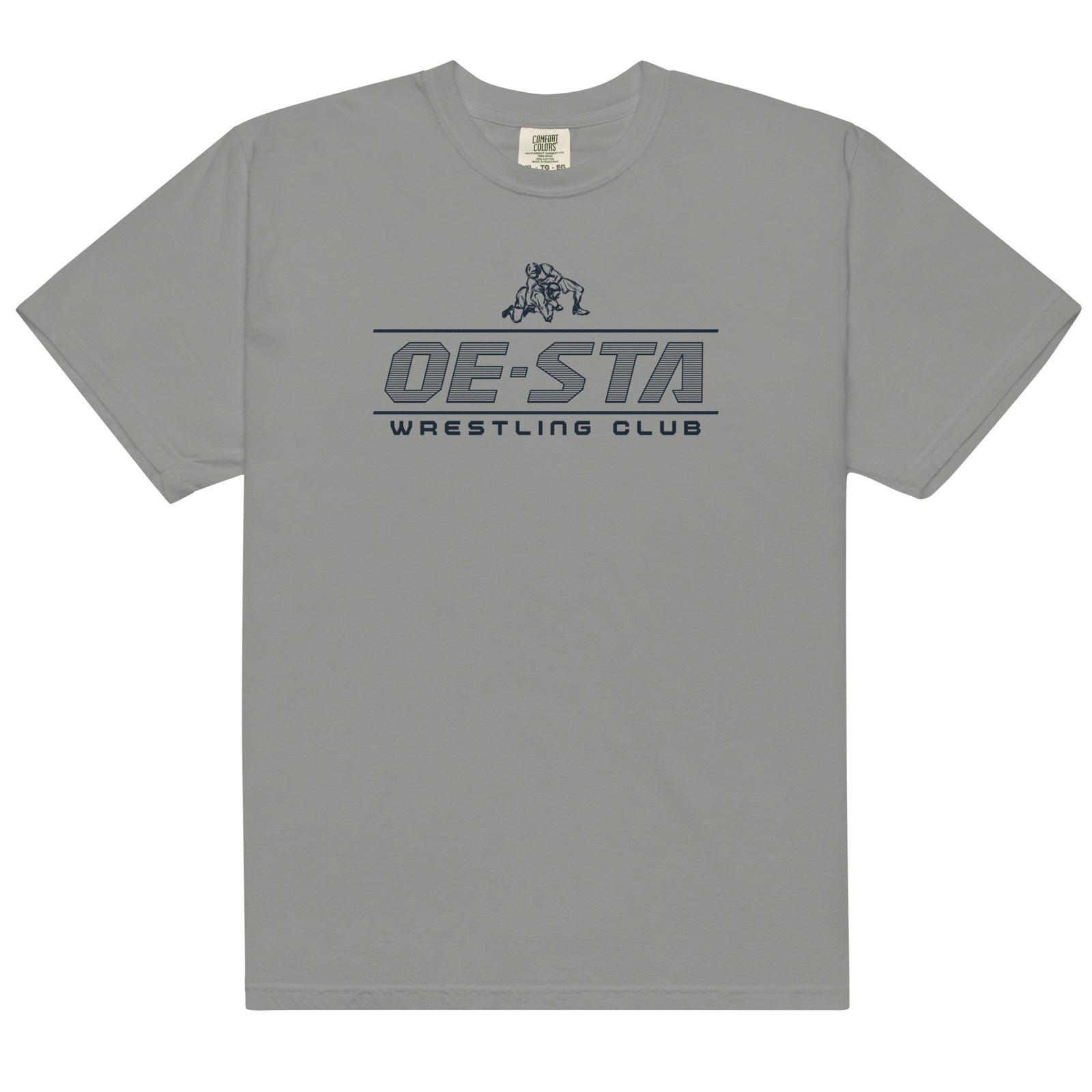 OE-STA Wrestling Club Mens Garment-Dyed Heavyweight T-Shirt