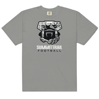 Summit Trail Football Mens Garment-Dyed Heavyweight T-Shirt