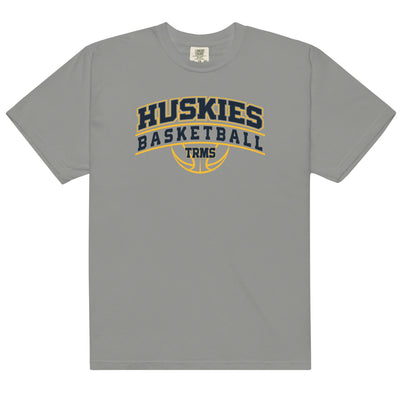 Trail Ridge Middle School Basketball Mens Garment-Dyed Heavyweight T-Shirt