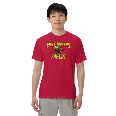 East Kansas Eagles Mens Garment-Dyed Heavyweight T-Shirt