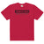 Kansas Thunderstruck Wrestling Red/Grey Thunderstruck Mens Garment-Dyed Heavyweight T-Shirt