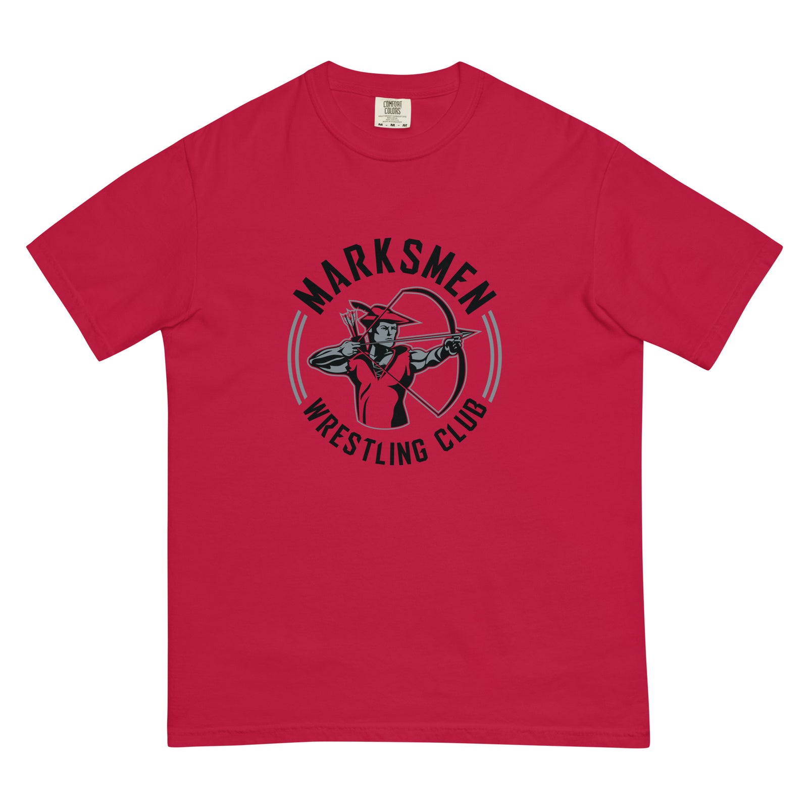 Marksmen Wrestling Club Men’s garment-dyed heavyweight t-shirt