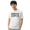 Garden Plain High School Wrestling Mens Garment-Dyed Heavyweight T-Shirt
