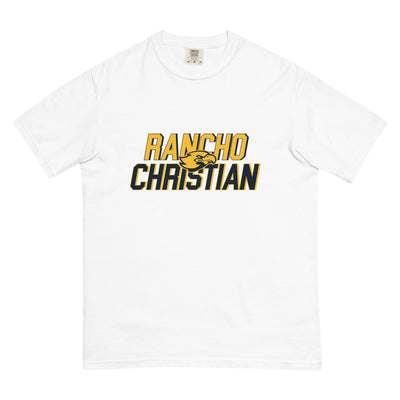 Rancho Christian High School Mens Garment-Dyed Heavyweight T-Shirt