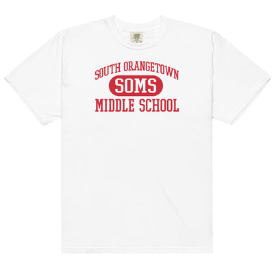 South Orangetown Middle School Mens Garment-Dyed Heavyweight T-Shirt
