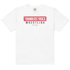 Kansas Thunderstruck Wrestling Black/White Thunderstruck Mens Garment-Dyed Heavyweight T-Shirt