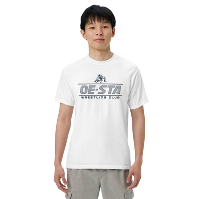 OE-STA Wrestling Club Mens Garment-Dyed Heavyweight T-Shirt