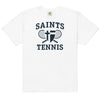 Saint Thomas Aquinas Tennis Mens Garment-Dyed Heavyweight T-Shirt