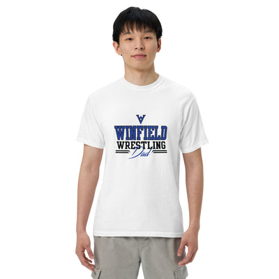 Winfield Wrestling Men’s garment-dyed heavyweight t-shirt