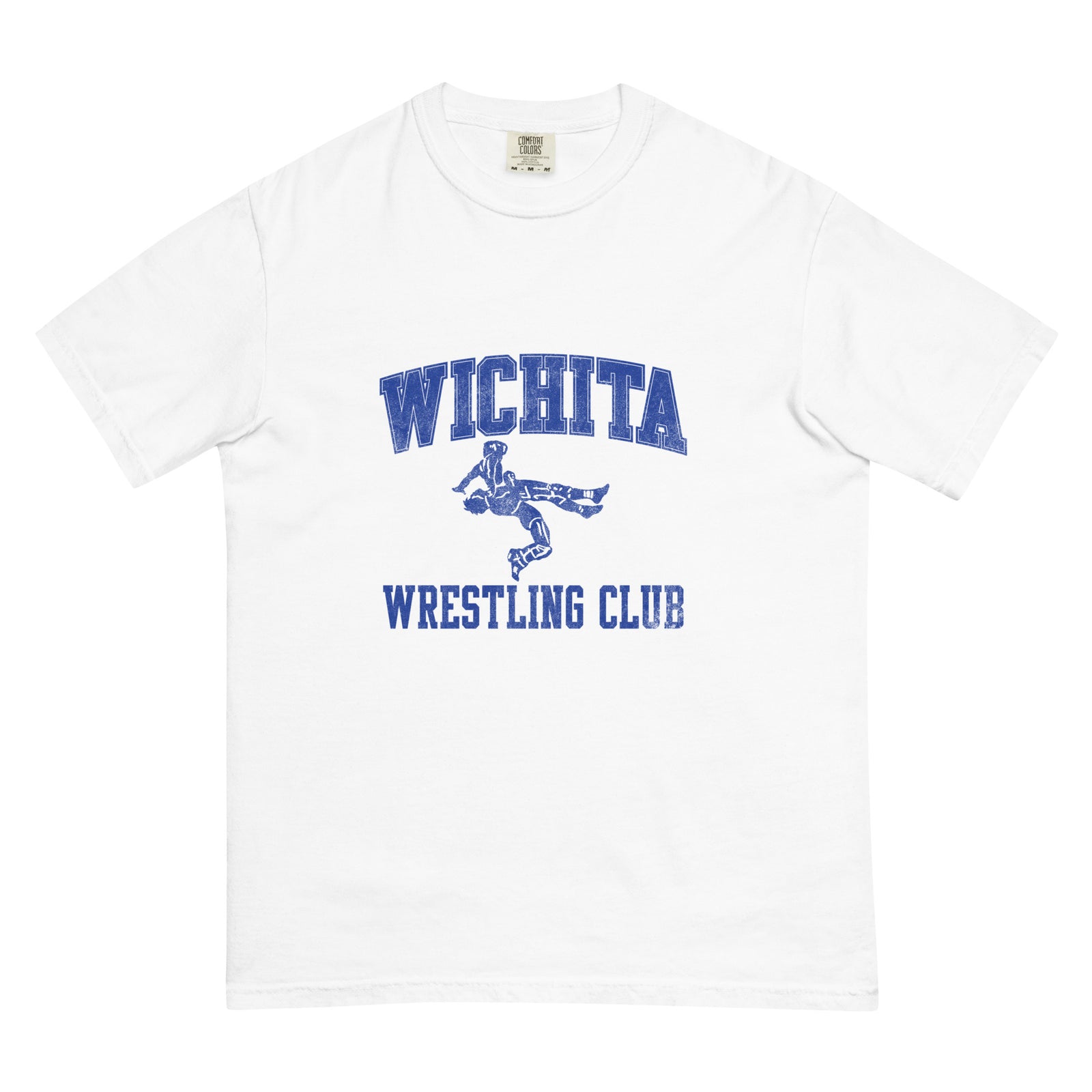 Wichita Wrestling Club Men’s garment-dyed heavyweight t-shirt