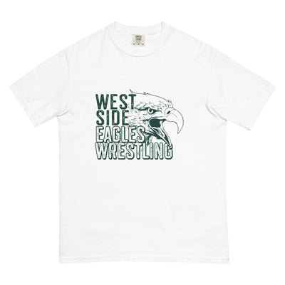 West Side Eagles Wrestling Men’s garment-dyed heavyweight t-shirt