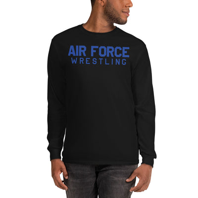 Air Force Wrestling Mens Long Sleeve Shirt