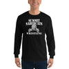 Summit Trail Middle School Wrestling  Front Design Only Mens Long Sleeve Shirt