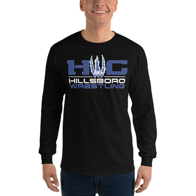 Hillsboro Wrestling Club Mens Long Sleeve Shirt