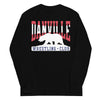 Danville Wrestling Club Black Mens Long Sleeve Shirt