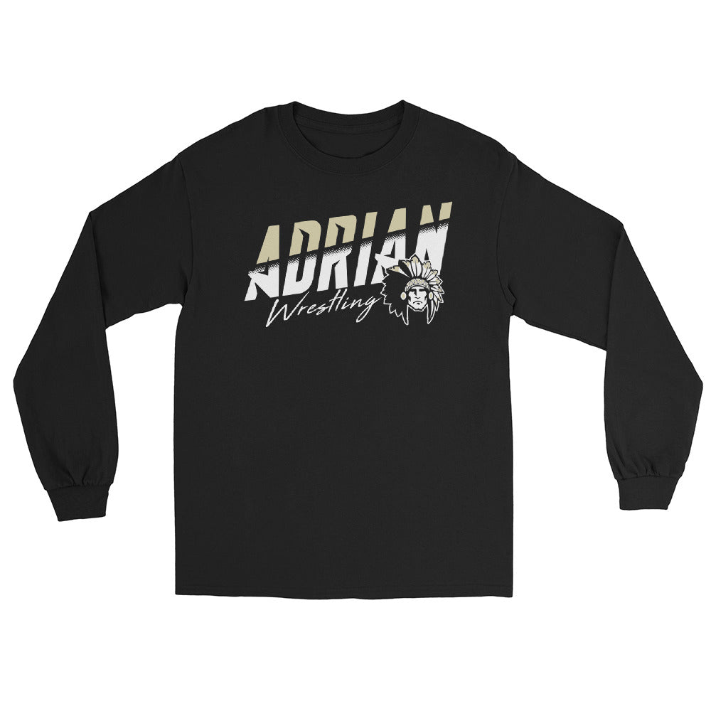 Adrian Wrestling  Mens Long Sleeve Shirt