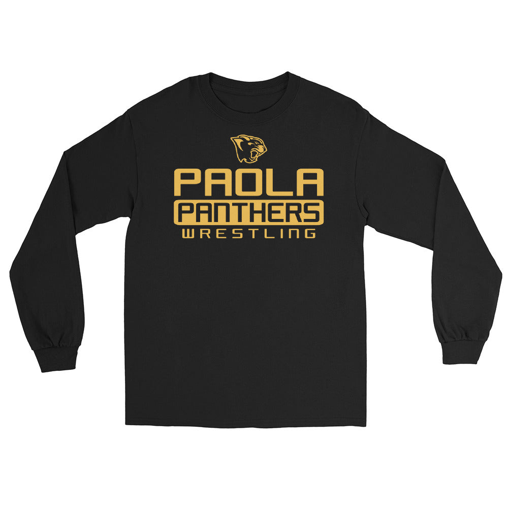 Paola Wrestling Mens Long Sleeve Shirt