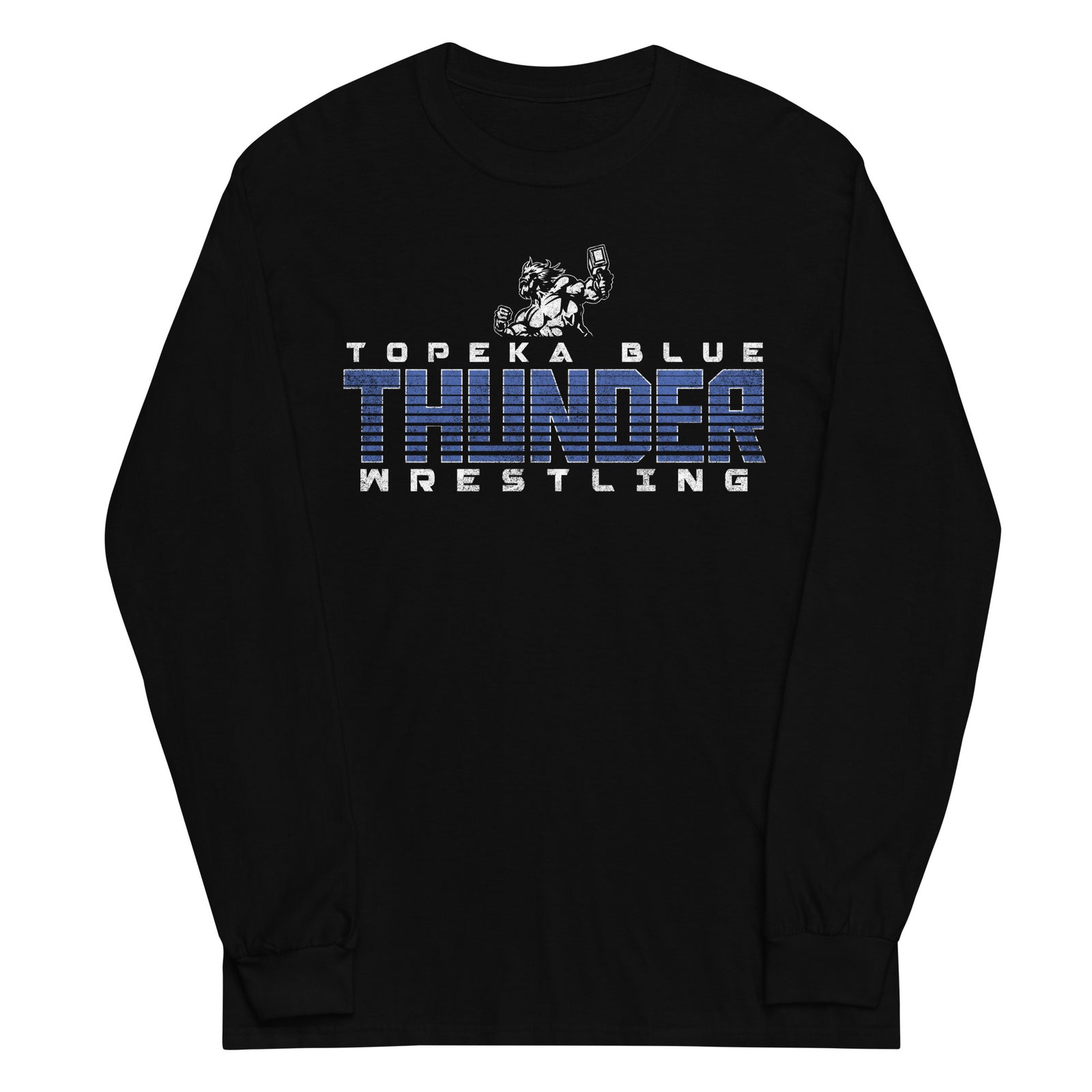 Topeka Blue Thunder Wrestling Men’s Long Sleeve Shirt