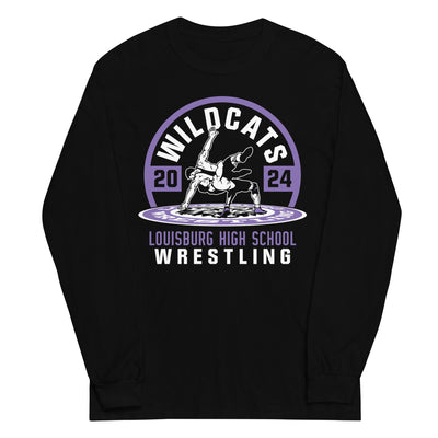 Wildcat Wrestling All-Time State Medalists 2024 Men’s Long Sleeve Shirt