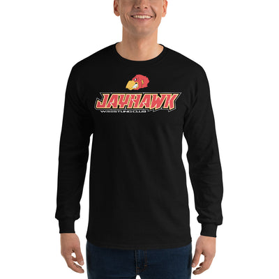 Jayhawk Wrestling Club Mens Long Sleeve Shirt