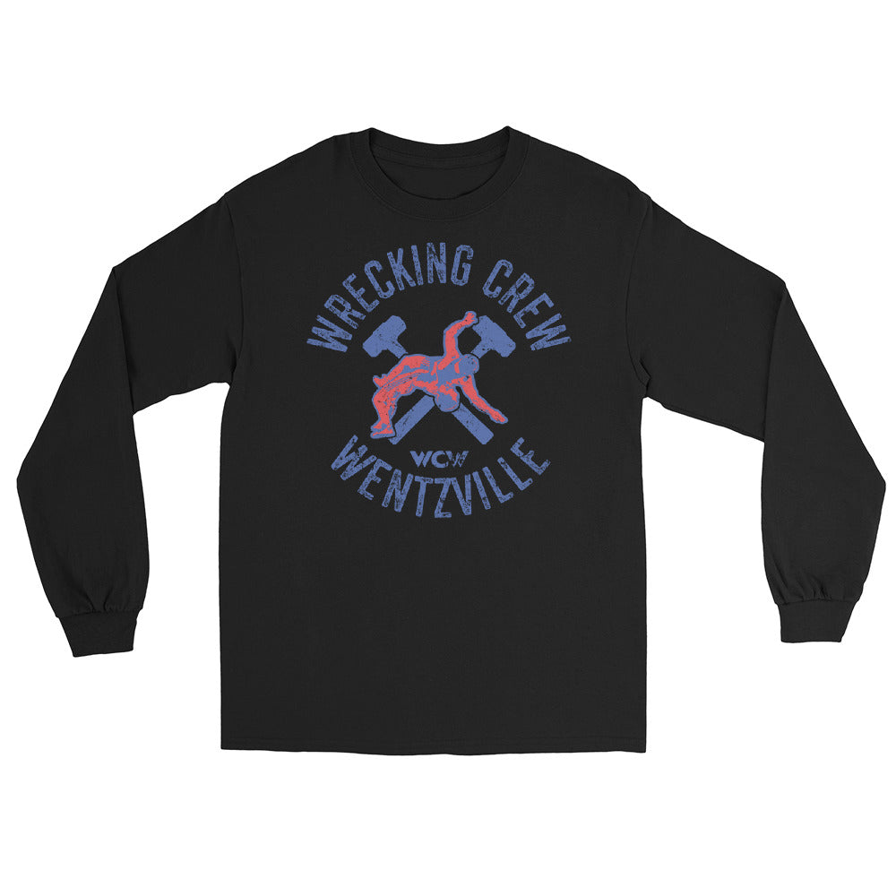 Wrecking Crew Wrestling Mens Long Sleeve Shirt