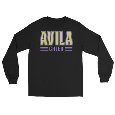 Avila University Cheer Mens Long Sleeve Shirt