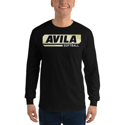 Avila Softball Mens Long Sleeve Shirt