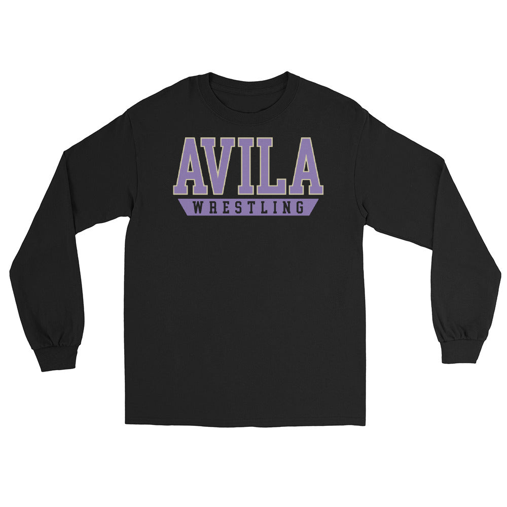 Avila Wrestling Mens Long Sleeve Shirt