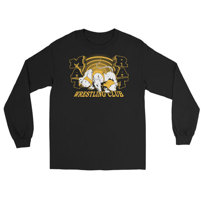 Mat Rat Wrestling Mens Long Sleeve Shirt