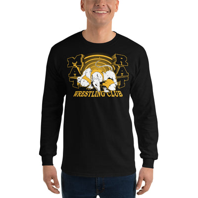 Mat Rat Wrestling Mens Long Sleeve Shirt