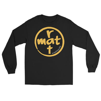 Mat Rat Wrestling Mens Long Sleeve Shirt