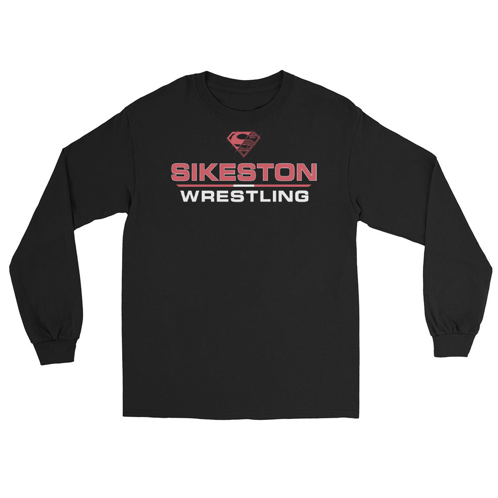 Sikeston Wrestling Mens Long Sleeve Shirt