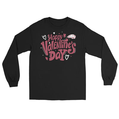 Pratt Community College Happy Valentine's Day Mens Long Sleeve Shirt