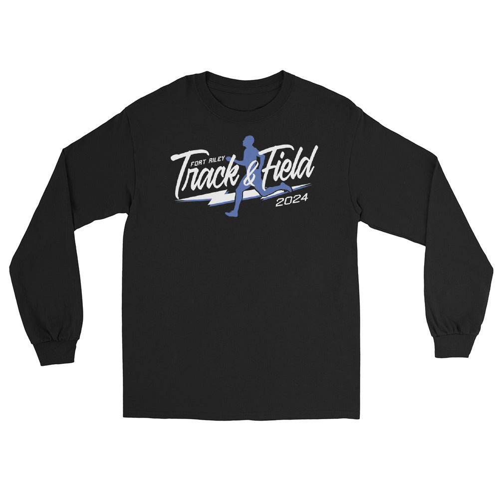 Fort Riley Track & Field Mens Long Sleeve Shirt