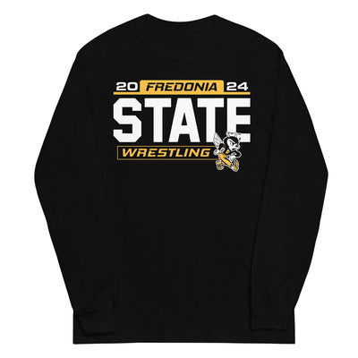 2024 Fredonia State Wrestling Men’s Long Sleeve Shirt