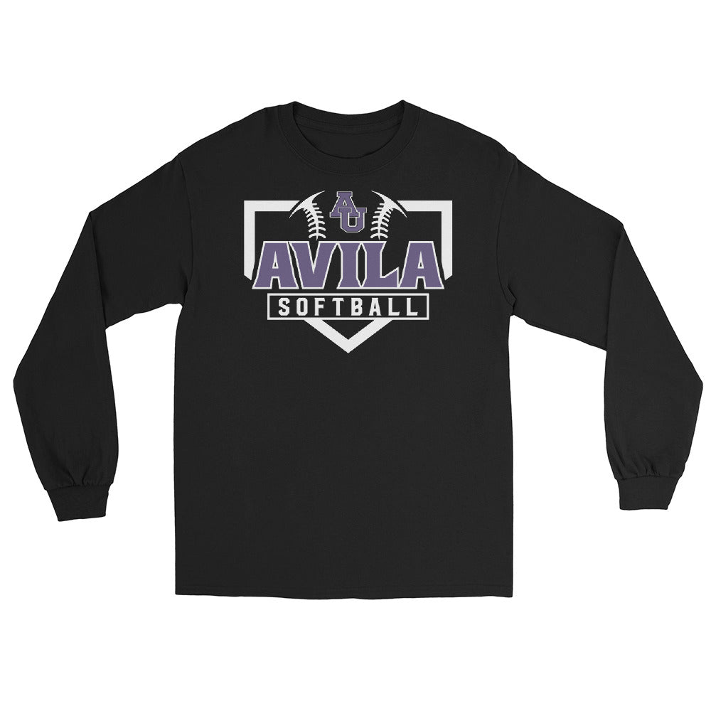 Avila Softball Mens Long Sleeve Shirt