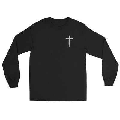 St. Stephen Lutheran Church Cross Only Mens Long Sleeve Shirt