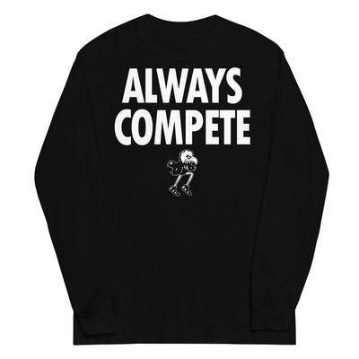 Olathe North XC Always Compete Mens Long Sleeve Shirt