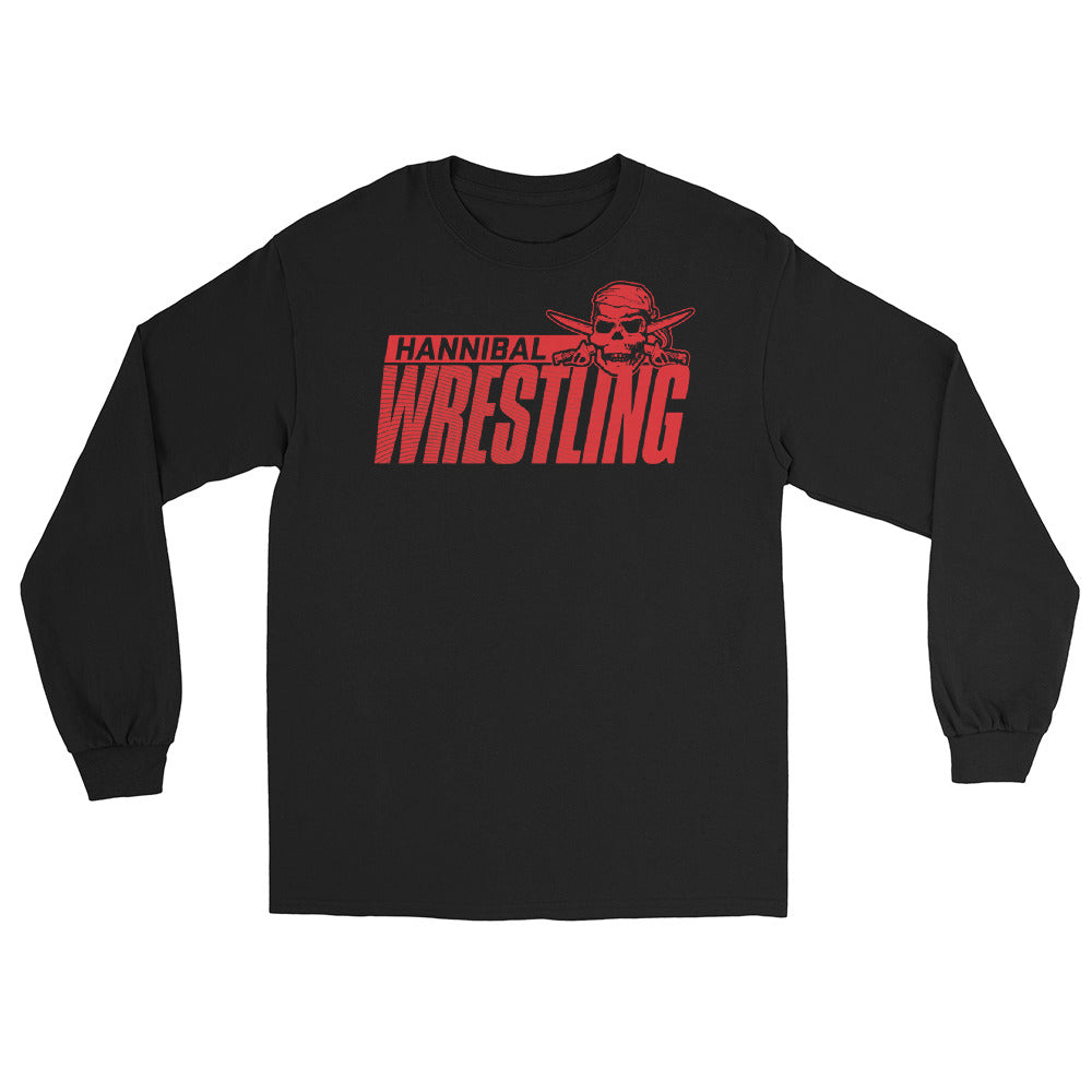 Hanibal Wrestling Mens Long Sleeve Shirt