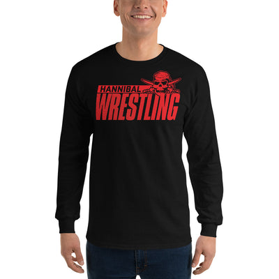 Hanibal Wrestling Mens Long Sleeve Shirt