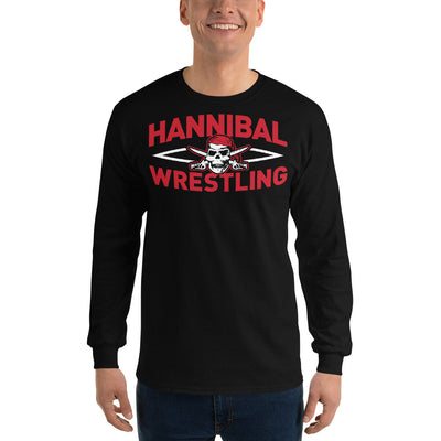 Hanibal Wrestling Mens Long Sleeve Shirt