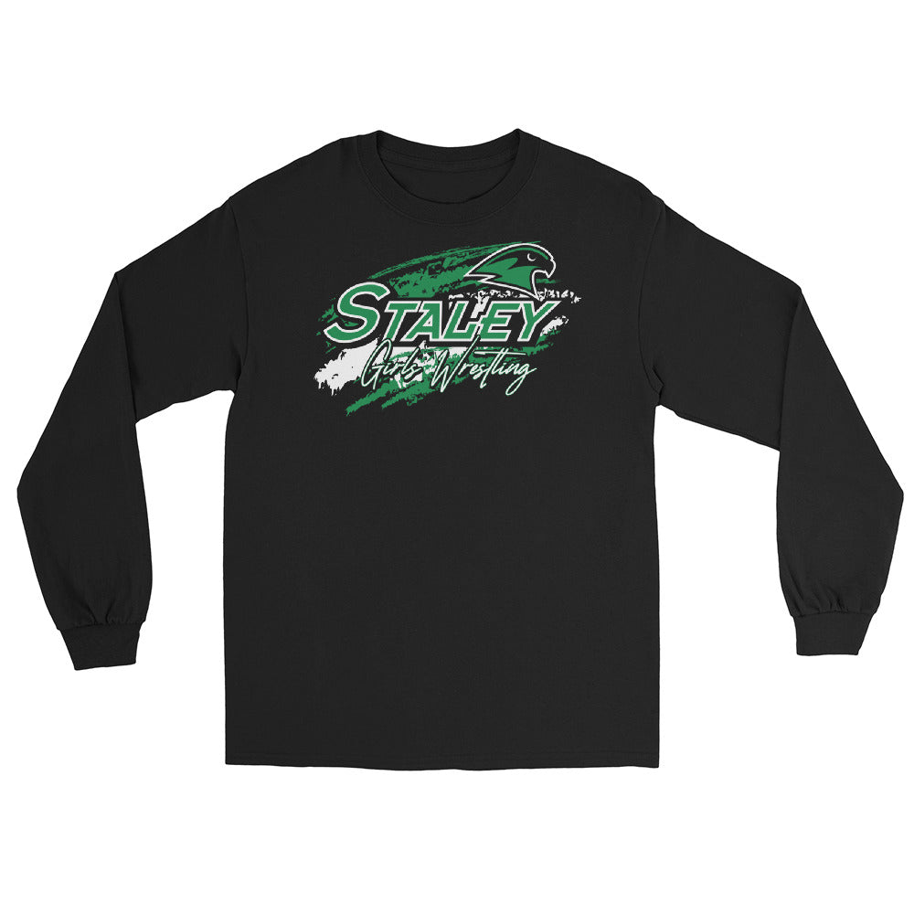 Staley Girls Wrestling Mens Long Sleeve Shirt