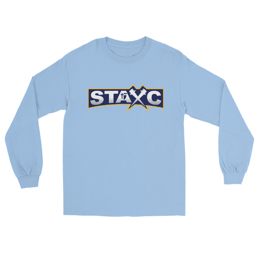 STAXC (Light Blue Version) Men’s Long Sleeve Shirt
