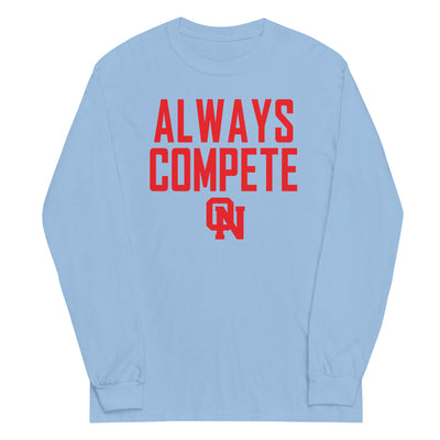 Olathe North Track & Field Always Compete Men’s Long Sleeve Shirt